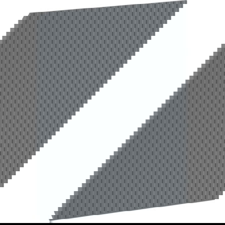 Mexen Rivel front geribbeld voor badkamerkast 35 x 43,5 cm, grafiet mat - 91A21-0350-470-1-66
