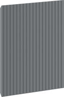 Mexen Rivel frente ranurado para el cuerpo del armario de baño 40 x 43,5 cm, grafito mate - 91A21-0400-470-1-66