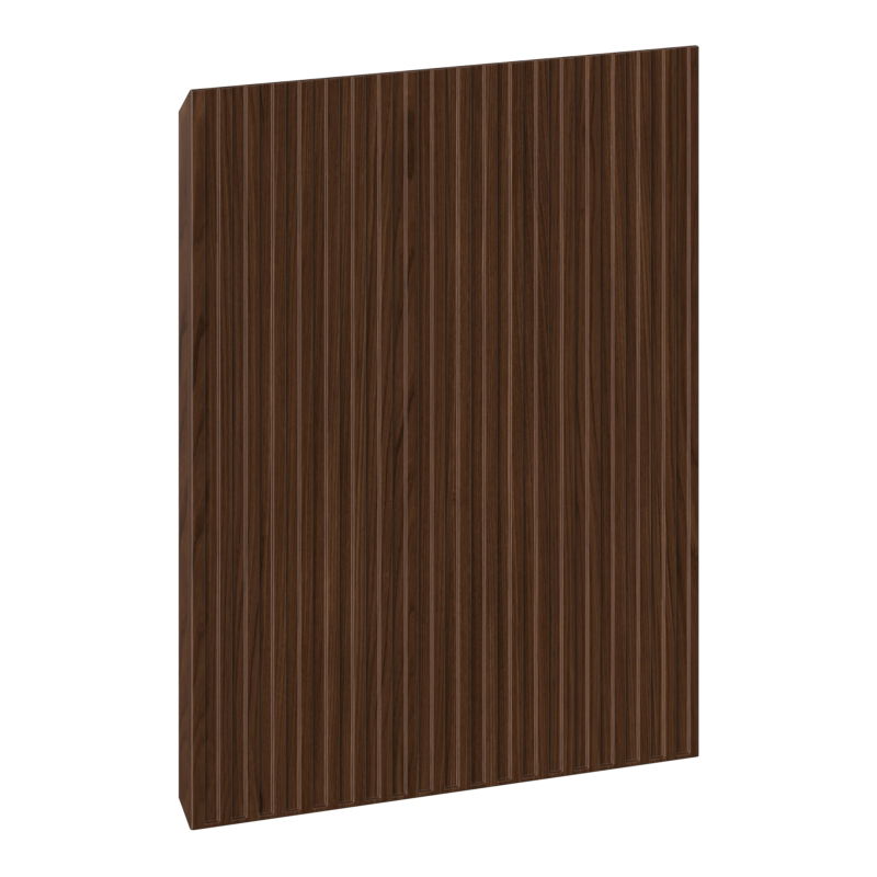 Mexen Rivel Front geriffelt für den Korpus des Badezimmerschranks 30 x 43,5 cm, Nussbaum - 91A21-0300-470-1-86