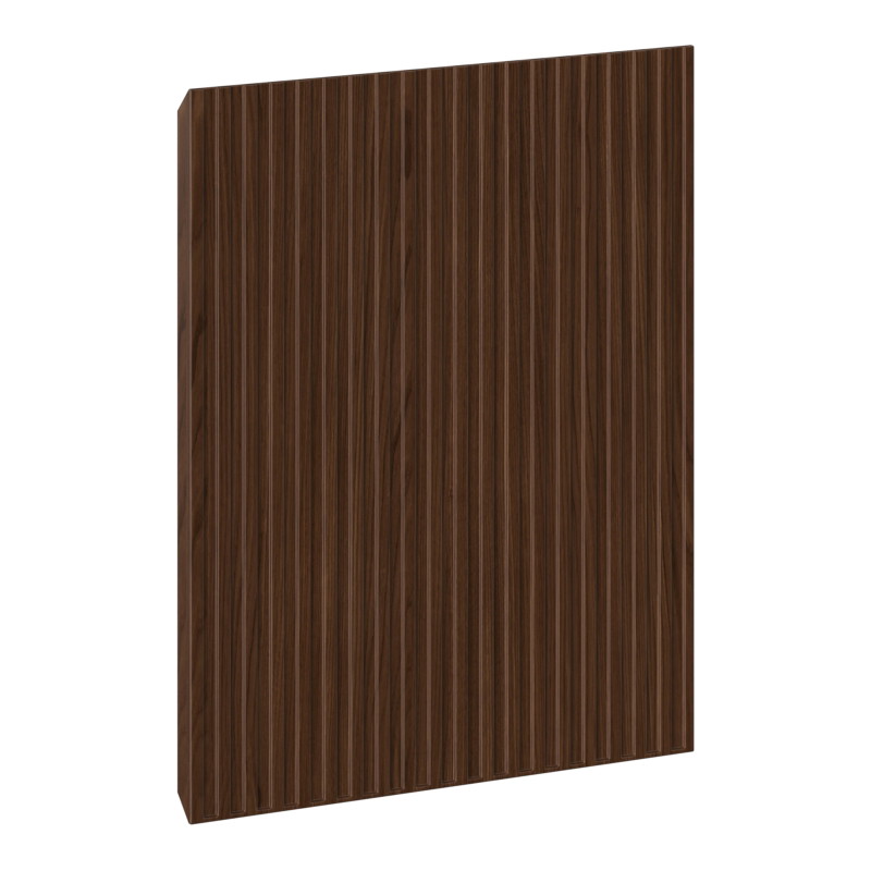 Mexen Rivel front ryflowany do korpusu szafki łazienkowej 35 x 43,5 cm, orzech - 91A21-0350-470-1-86