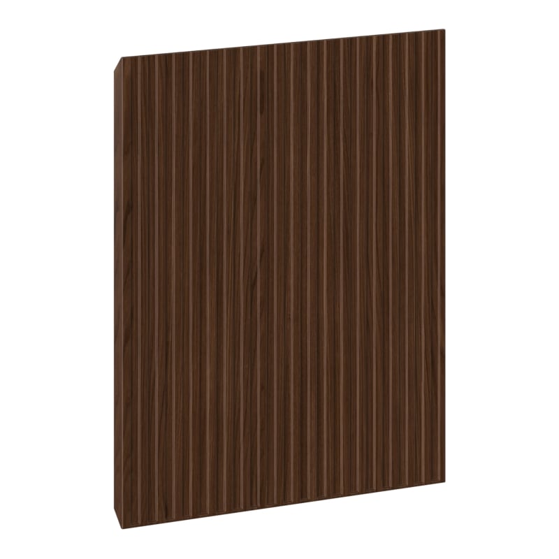Mexen Rivel fluted front for bathroom cabinet body 45 x 43.5 cm, walnut - 91A21-0450-470-1-86