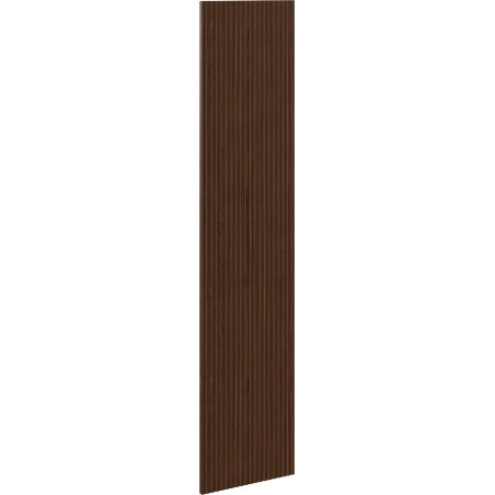Mexen Rivel frente ranurado para el cuerpo del armario de baño 35 x 160 cm (1 ud.), nogal - 91A21-1600-300-1-86