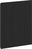 Mexen Rivel gefräste Vorderseite für den Badezimmerschrankkorpus 30 x 43,5 cm, schwarz matt - 91A21-0300-470-1-71