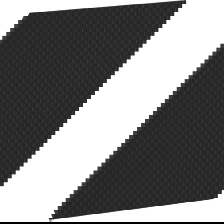 Mexen Rivel gefräste Front für Waschtischunterschrank 35 x 43,5 cm, schwarz matt - 91A21-0350-470-1-71