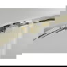 Mexen Exo Duschkabine halbrund verschiebbar 100 x 100 cm, transparent, gold - 8131-100-100-50-00