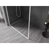 Mexen Kioto-F Walk-in dušisein raamidega 140 x 202 cm, läbipaistev 8 mm, valge - 800-140-104-20-00