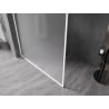 Mexen Kioto-F dušisein Walk-in raamiga 80 x 202 cm, jäätunud 8 mm, valge - 800-080-104-20-30