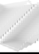 Mexen Kioto-F Duschwand Walk-in mit Rahmen 130 x 202 cm, Mattglas 8 mm, weiß - 800-130-104-20-30