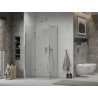 Mexen Lima Faltduschkabine 90 x 70 cm, transparent, Chrom - 856-090-070-01-00