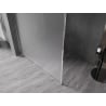 Mexen Kioto-F Walk-in-Duschwand mit Rahmen 90 x 202 cm, satiniert 8 mm, Chrom - 800-090-104-01-30