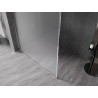 Mexen Kioto-F Zid za tuš Walk-in s okvirima 100 x 202 cm, matirano 8 mm, krom - 800-100-104-01-30