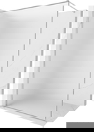 Mexen Kioto-F Paroi de Douche Walk-in avec Cadre 120 x 202 cm, Givre 8 mm, Chrome - 800-120-104-01-30