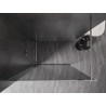 Mexen Kioto-F dušisein Walk-in raamiga 70 x 202 cm, grafiit 8 mm, kroom - 800-070-104-01-40