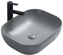 Mexen Rita lavabo à poser 45 x 32 cm, gris clair mat - 21084561