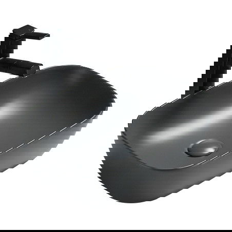 Mexen Rita bänktvättställ 45 x 32 cm, mörkgrå matt - 21084571