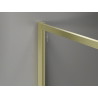 Mexen Kioto-F dušisein Walk-in raamiga 125 x 202 cm, läbipaistev 8 mm, kuldne harjatud - 800-125-104-55-00