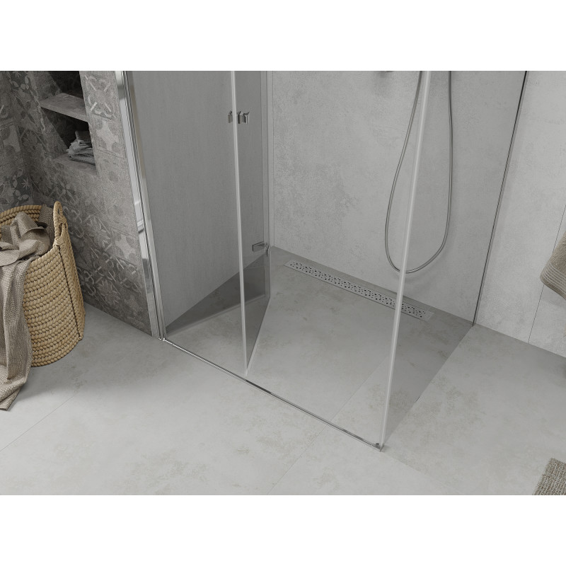 Mexen Lima kabina prysznicowa składana 100 x 120 cm, transparent, chrom - 856-100-120-01-00