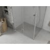 Mexen Lima kokkupandav dušinurk 105 x 90 cm, läbipaistev, kroom - 856-105-090-01-00
