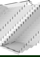 Mexen Kioto-F paroi de douche Walk-in avec cadre 80 x 202 cm, transparent 8 mm, gris canon brossé - 800-080-104-66-00