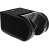 Mexen supporto doccia, nero - 79354-70