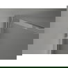 Mexen Kioto-F Duschwand Walk-in mit Rahmen 160 x 70 cm, transparent 8 mm, Chrom - 800-160-202-04-00-070