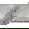 Mexen Lima Falt-Duschkabine 90 x 100 cm, transparent, Chrom + Duschtasse Flat - 856-090-100-01-00-4010