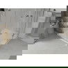 Mexen Lima Duo Duschkabine faltbar 90 x 90 cm, transparent, Chrom + Duschwanne Flat - 856-090-090-01-02-4010