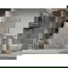 Mexen Lima Duo cabine de douche pliante 70 x 70 cm, transparent, chrome - 856-070-070-02-00