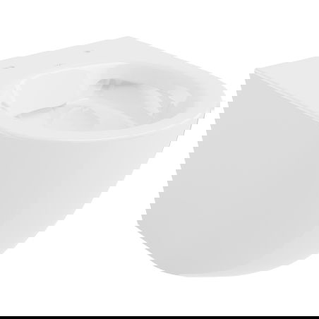 Mexen Lena Rimless WC-Schossel, wäiss Glanz - 3322XX00