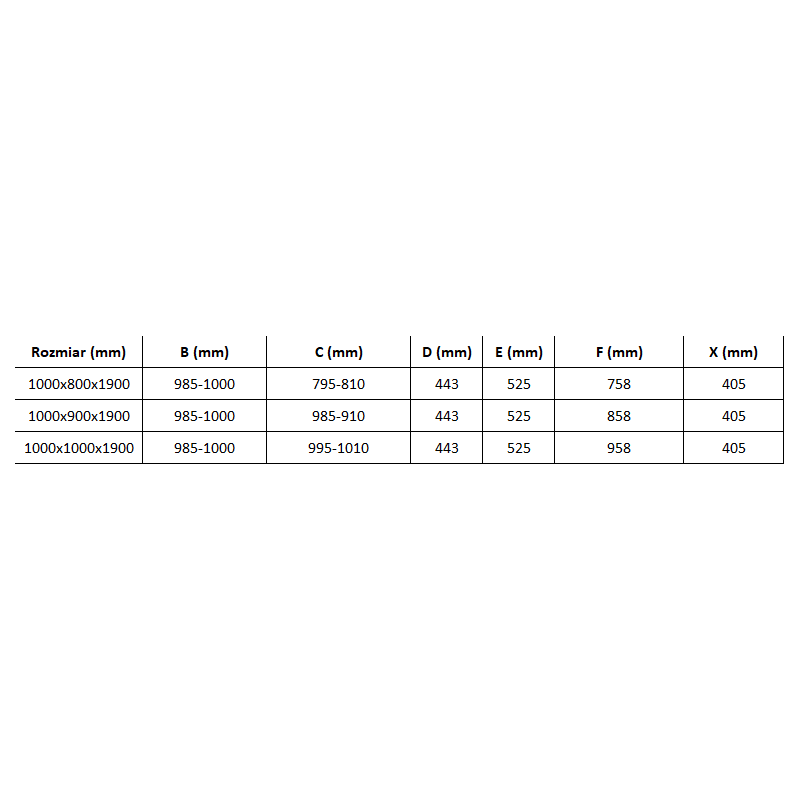 Mexen Omega Schiebeduschkabine 100 x 90 cm, transparent, Chrom + Duschwanne Flat - 825-100-090-01-00-4010