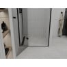 Mexen Roma hinged shower door 90 cm, transparent, black - 854-090-000-70-00