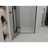 Mexen Roma swing shower doors 110 cm, transparent, black - 854-110-000-70-00