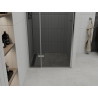 Mexen Roma Schwenkbare Duschabtrennung 70 cm, Graphit, Chrom - 854-070-000-01-40