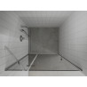 Mexen Roma Schwenkbare Duschabtrennung 70 cm, Graphit, Chrom - 854-070-000-01-40