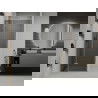 Mexen Roma draaideur douchedeur 90 cm, grafiet, chroom - 854-090-000-01-40
