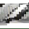 Mexen Exo draaiende douchecabine 90 x 95 cm, transparant, goud - 814-090-095-50-00