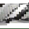 Mexen Exo douchecabine draaideur 95 x 75 cm, transparant, goudkleurig - 819-095-075-50-00