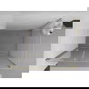 Mexen Exo Duschkabine schwenkbar 160 x 75 cm, transparent, gold - 819-160-075-50-00