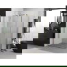 Mexen Exo Duschkabine Schwingtür 135 x 95 cm, transparent, gold - 819-135-095-50-00