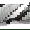 Mexen Exo Duschkabine Schwingtür 135 x 95 cm, transparent, gold - 819-135-095-50-00