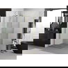 Mexen Exo douchecabine draaibaar 100 x 100 cm, transparant, goud - 819-100-100-50-00