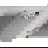 Mexen Exo douchecabine draaibaar 100 x 100 cm, transparant, goud - 819-100-100-50-00