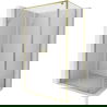 Mexen Exo Duschkabine Schwingtür 80 x 85 cm, transparent, gold - 8182-080-085-50-00