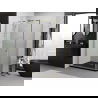 Mexen Exo scharnierend douchecabine 70 x 75 cm, transparant, goud - 8181-070-075-50-00