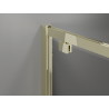 Mexen Exo-BR cabine de duche articulada 70 x 100 cm, transparente, dourada - 8181-070-100-50-00