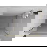 Mexen Exo Duschkabine aufklappbar 100 x 95 cm, transparent, gold - 817-100-095-50-00