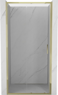 Mexen Exo-S porta de chuveiro de correr 90 cm, transparente, dourada - 8151-090-000-50-00