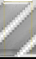 Mexen Exo skjutdörrar för dusch 115 cm, transparent, guld - 8151-115-000-50-00