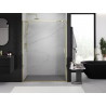 Mexen Exo-S portes de douche coulissantes 140 cm, transparentes, dorées - 8151-140-000-50-00