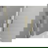 Mexen Exo Duschabtrennung doppelte Schiebetüren 130 cm, transparent, gold - 8152-130-000-50-00